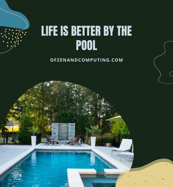 Clever Pool Captions For Instagram (2025)