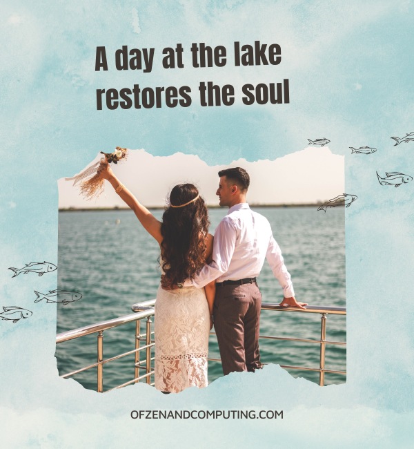Couple Lake Captions For Instagram (2025)