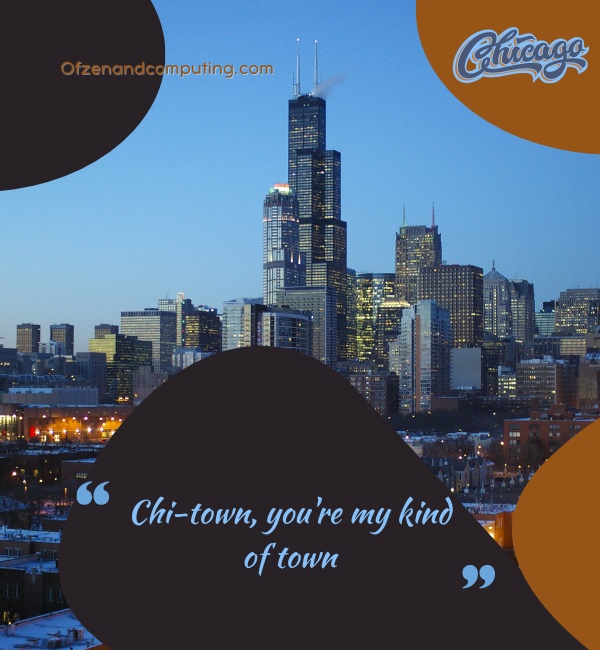 Süße Chicago-Untertitel für Instagram (2024)