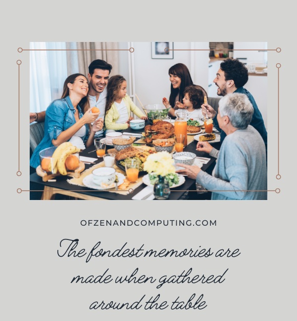 Family Lunch Captions For Instagram (2025)