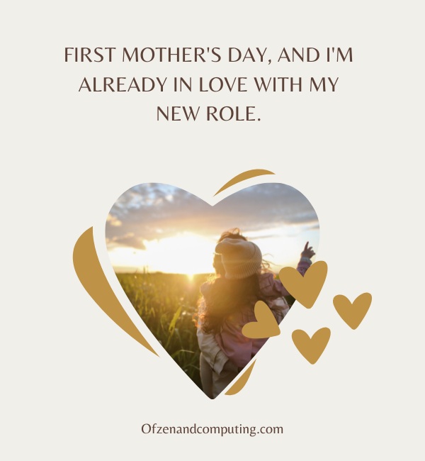 First Mothers Day Captions For Instagram (2025)