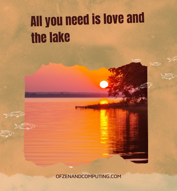Good Lake Captions For Instagram (2025)