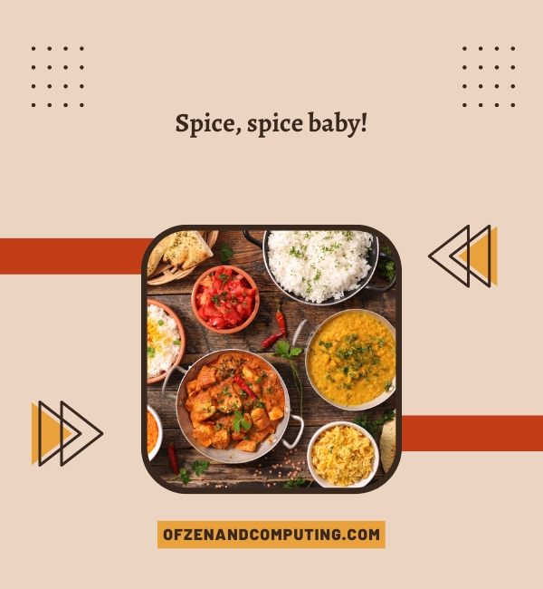 Indian Food Captions For Instagram