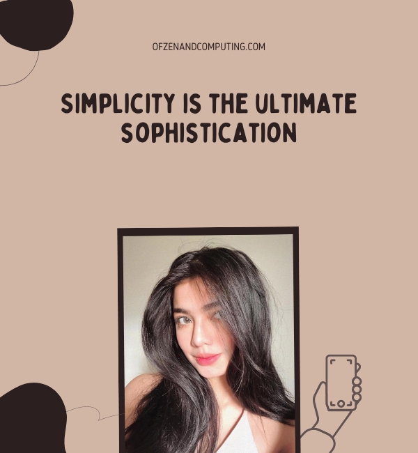 Simple Selfie Captions For Instagram