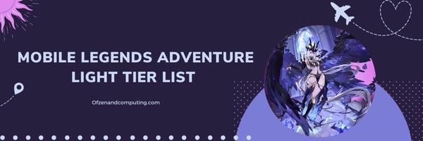 Mobile Legends Adventure Light Tier List 2025: Divine Protectors of Justice