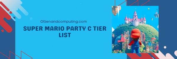 Super Mario Party C Tier List 2025: The Respectable Picks