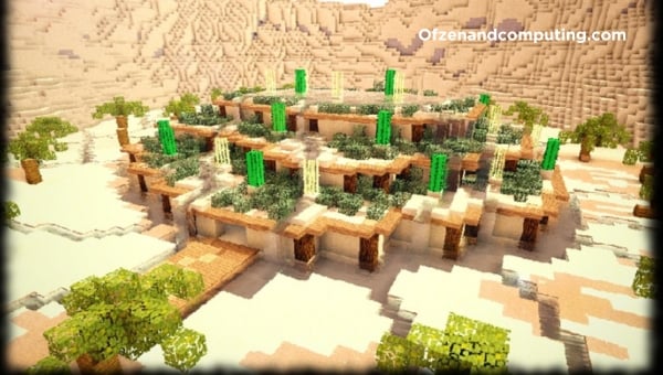 Woestijn-oase