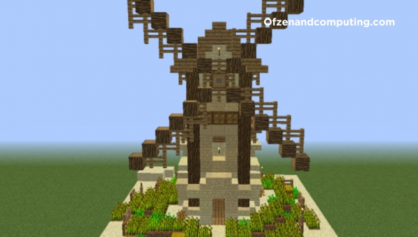 Desert-themed-Windmill-with-Sandstone