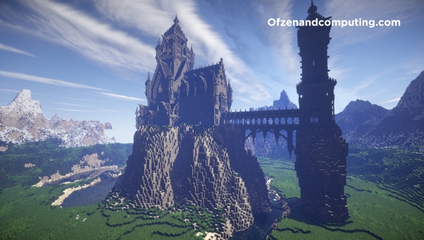 Minecraft-Mountain-Castle-Idea