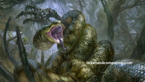 Serpent constricteur géant 5E Monstres [Face Deadly Coils]