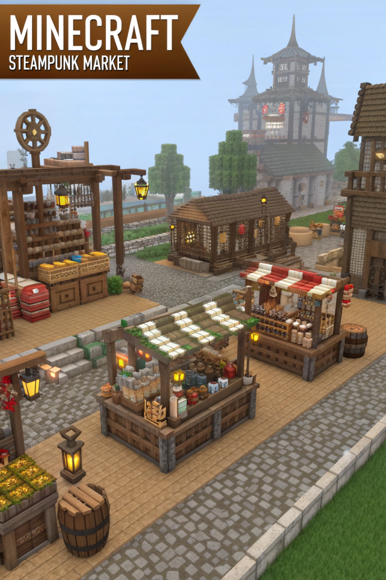 20+ Insane Minecraft Steampunk Builds You Need to Try!
