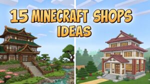 15 Minecraft Shops Ideas