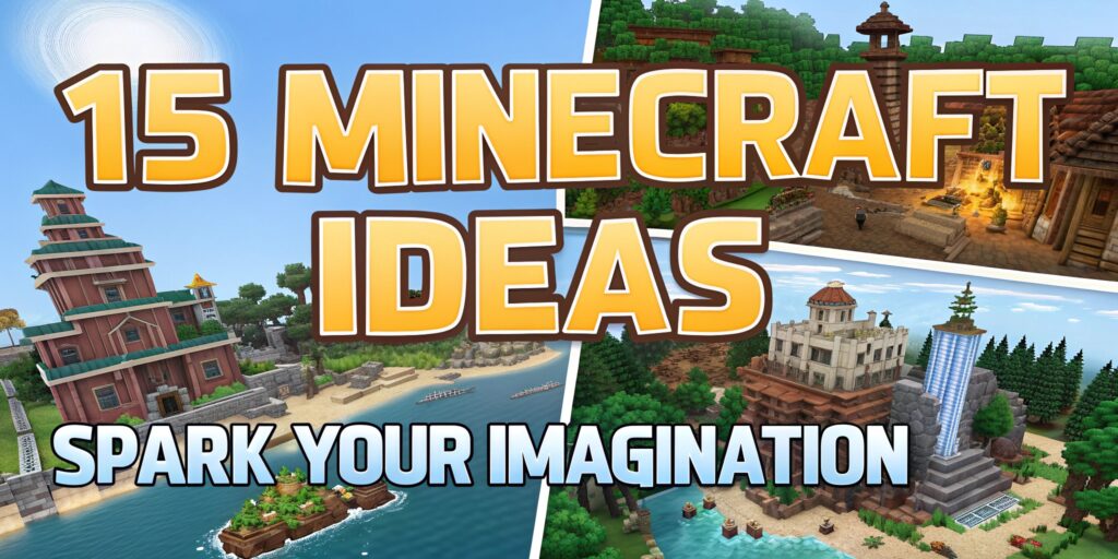 15 Minecraft Ideas : Spark Your Imagination and Creativity