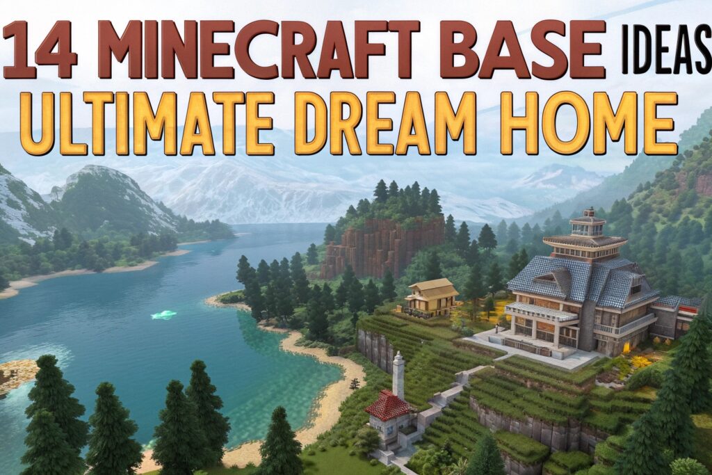 14 Minecraft Base Ideas: Build the Ultimate Dream Home