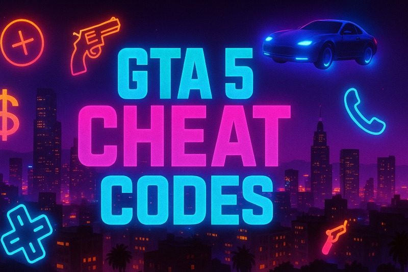 All GTA 5 Cheat Codes List (PC, PS5, Xbox, Phone Numbers)