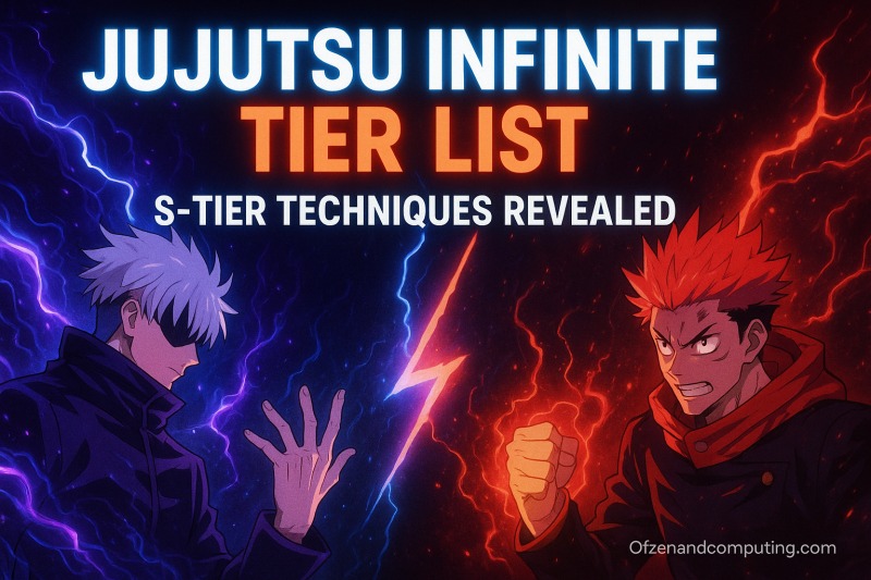 Best Jujutsu Infinite Tier List (2025) All Innate Techniques