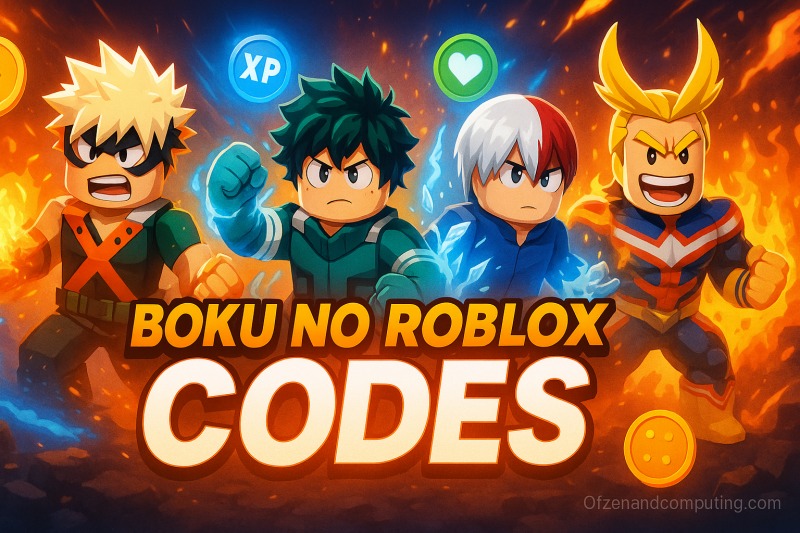 Boku No Roblox Codes (2025) Daily Working Codes