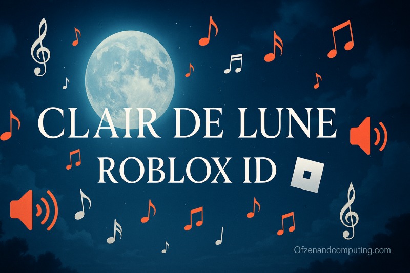Clair de Lune Roblox Music ID Codes