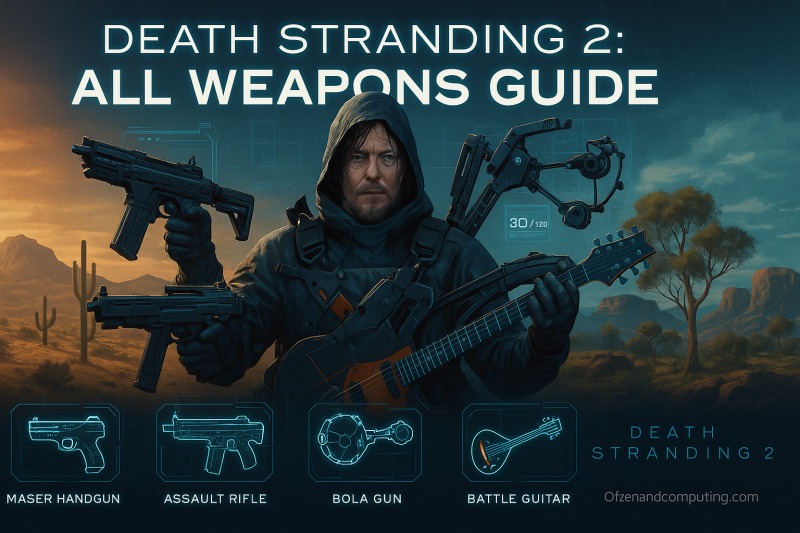 Death Stranding 2 All 50+ Weapons and How to Get Them in 2025