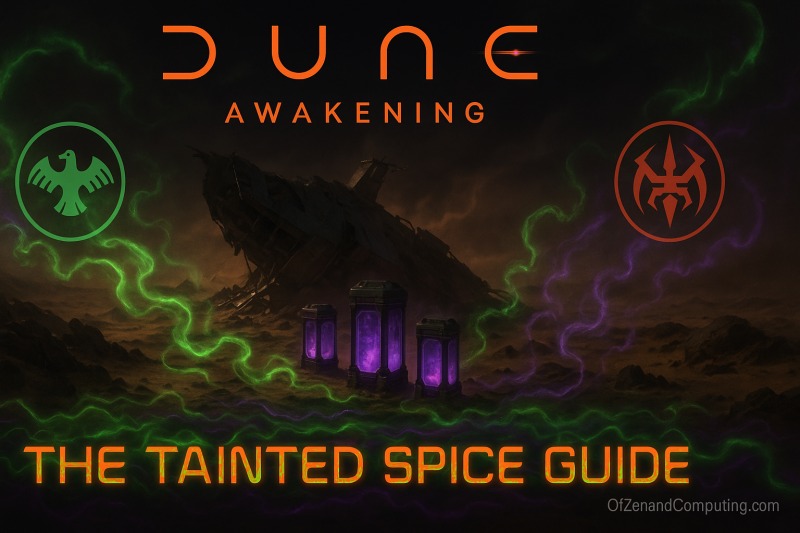Dune Awakening The Tainted Spice Guide