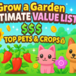 Grow a Garden Value List (2025) All 77 Pets & Crops