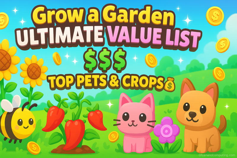 Grow a Garden Value List (2025) All 77 Pets & Crops
