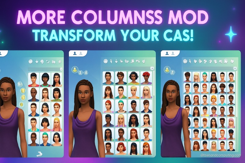 How to Download and Use More Columns Mod in Sims 4 (2025)