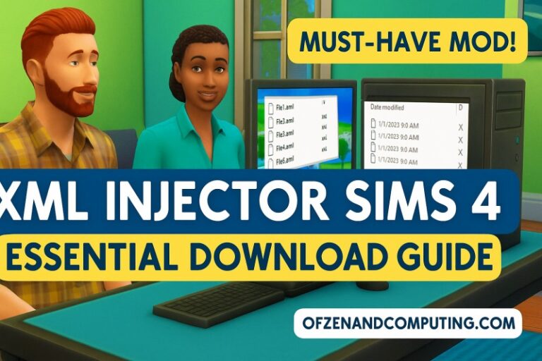 How to download and use xml injector mod in sims 4 2025 