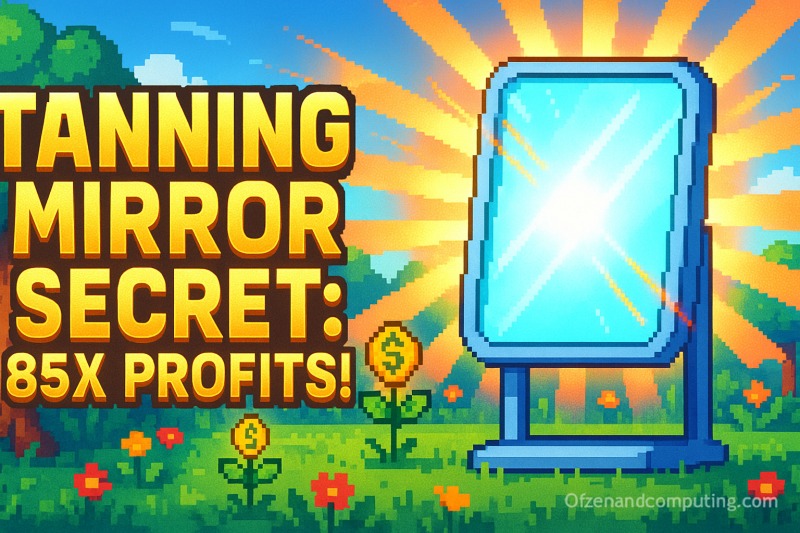How to Get Tanning Mirror in Grow a Garden 2025