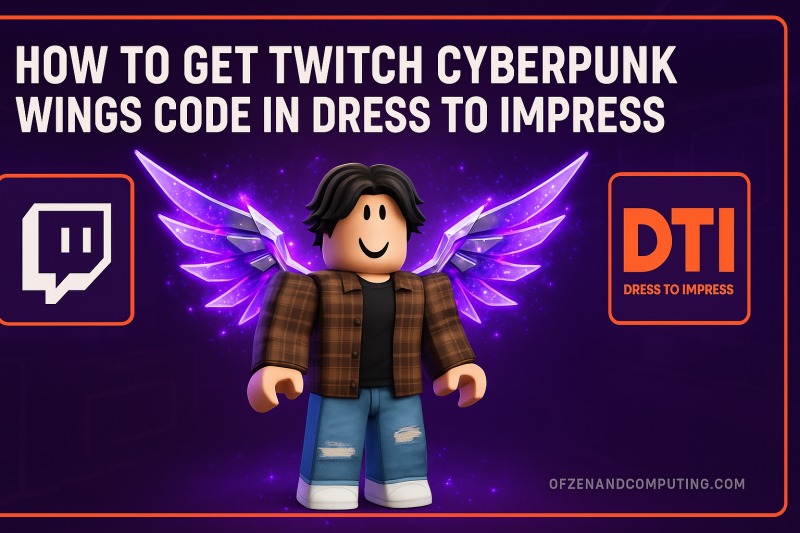 How to Get Twitch Cyberpunk Wings Code in Dress to Impress