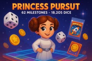 Monopoly GO Princess Pursuit - All 62 Rewards & Milestones