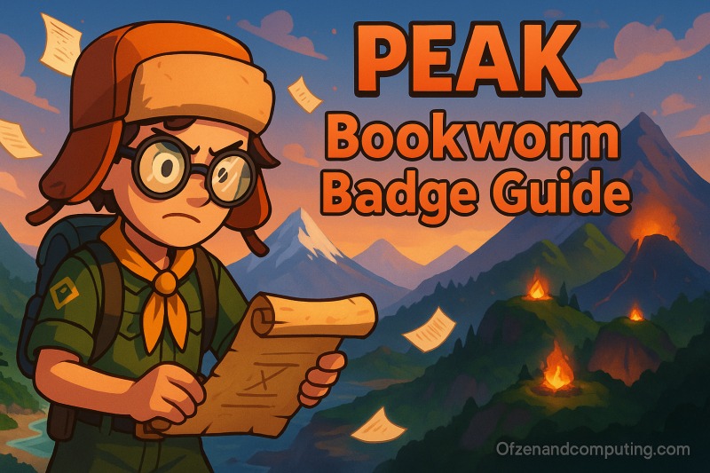 PEAK Bookworm Badge Guide (2025) All 8 Journal Locations