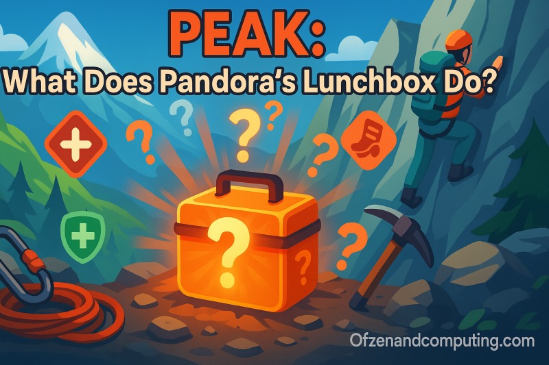 PEAK - What Does Pandora's Lunchbox Do?