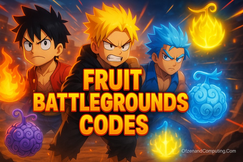 Roblox Fruit Battlegrounds Codes