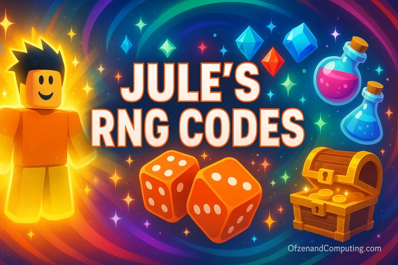 Roblox Jule's RNG Codes Active