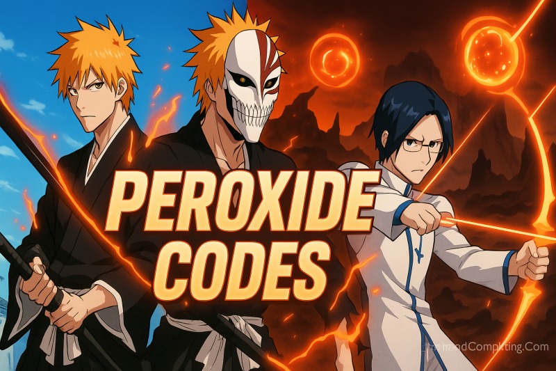 Roblox Peroxide Codes Active
