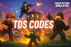Roblox Tower Defense Simulator (TDS) Codes
