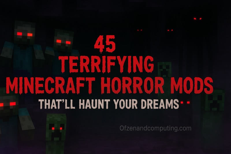 42 Best Scary/Horror Minecraft Mods (July 2025) You Must Try