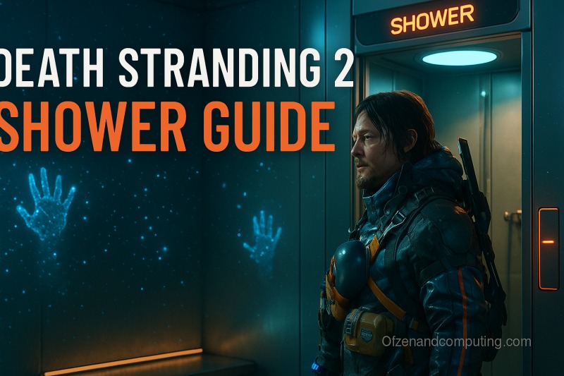 What Does Showering Do in Death Stranding 2?