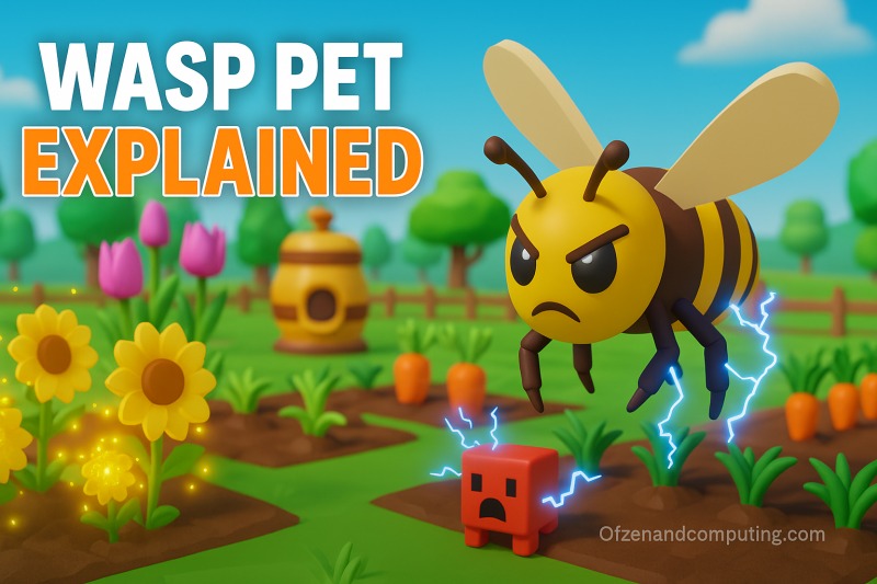 What Does Wasp Do in Grow a Garden? How to Get?
