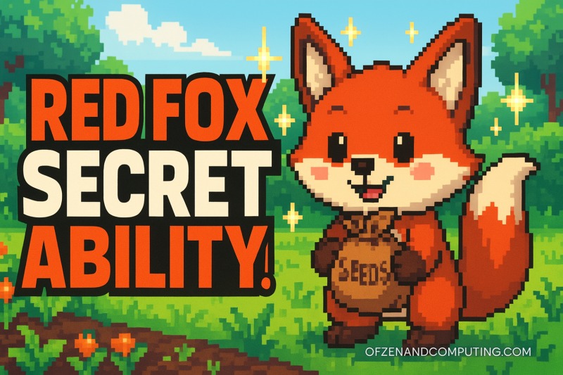 What Does the Red Fox Do in Grow a Garden? [Value, How to Get]