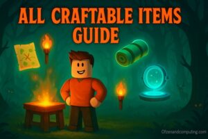 99 Nights in The Forest: All Craftable Items Guide