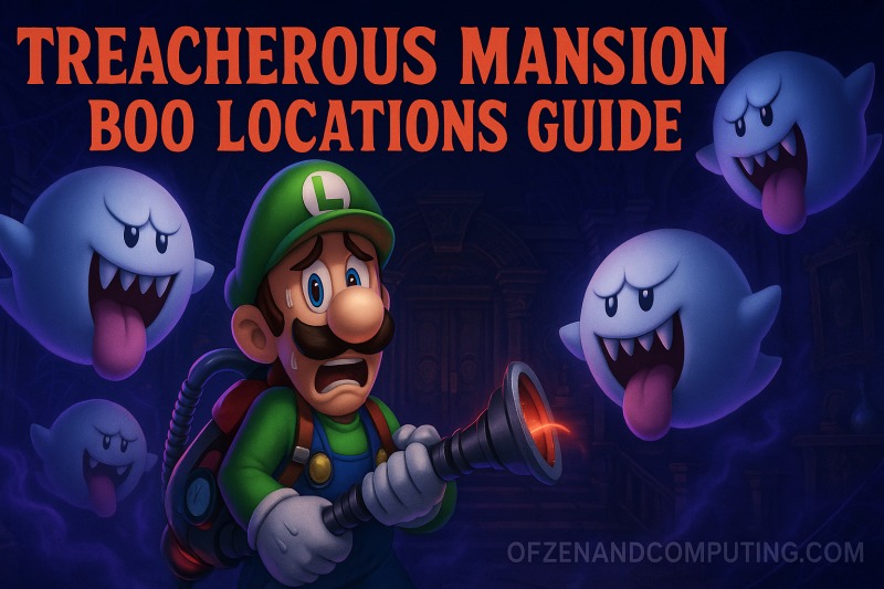 All 5 Treacherous Mansion Boo Locations in Luigi's Mansion 2 HD Guide