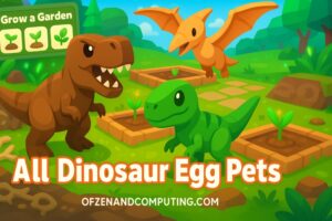 All Dinosaur Egg Pets in Grow a Garden Roblox