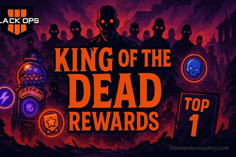 All King of the Dead Rewards in Black Ops 6 Zombies