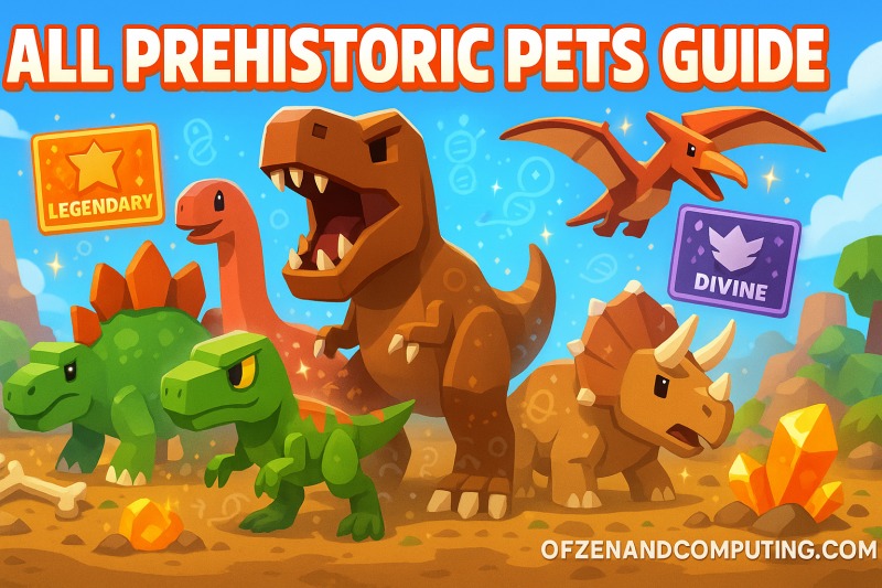 All New Pets in Grow a Garden Prehistoric Update Event
