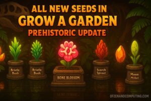All New Seeds in Grow a Garden Prehistoric Update Event