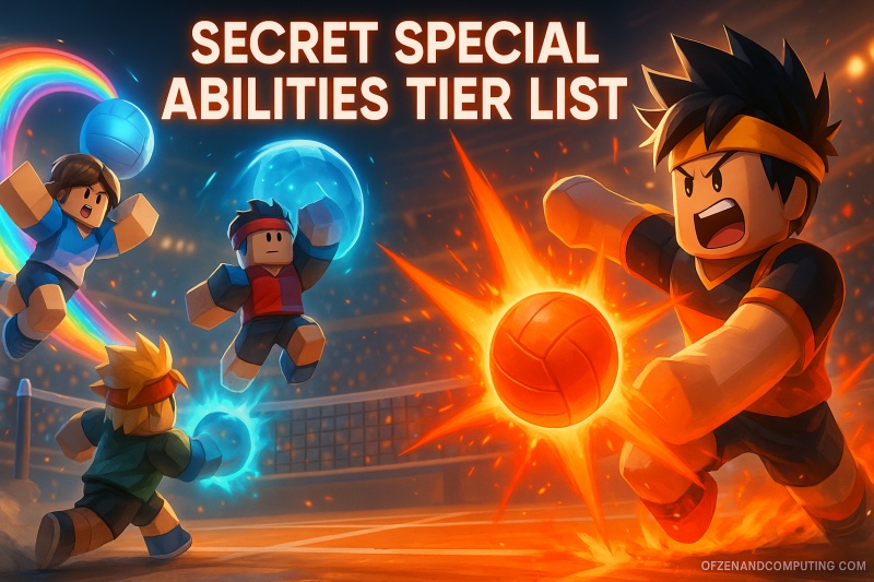All Secret Special Abilities in Volleyball Legends