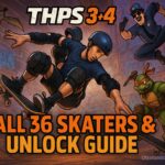 All Tony Hawk's Pro Skater 3+4 Skaters (Unlock Guide