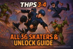 All Tony Hawk's Pro Skater 3+4 Skaters (Unlock Guide